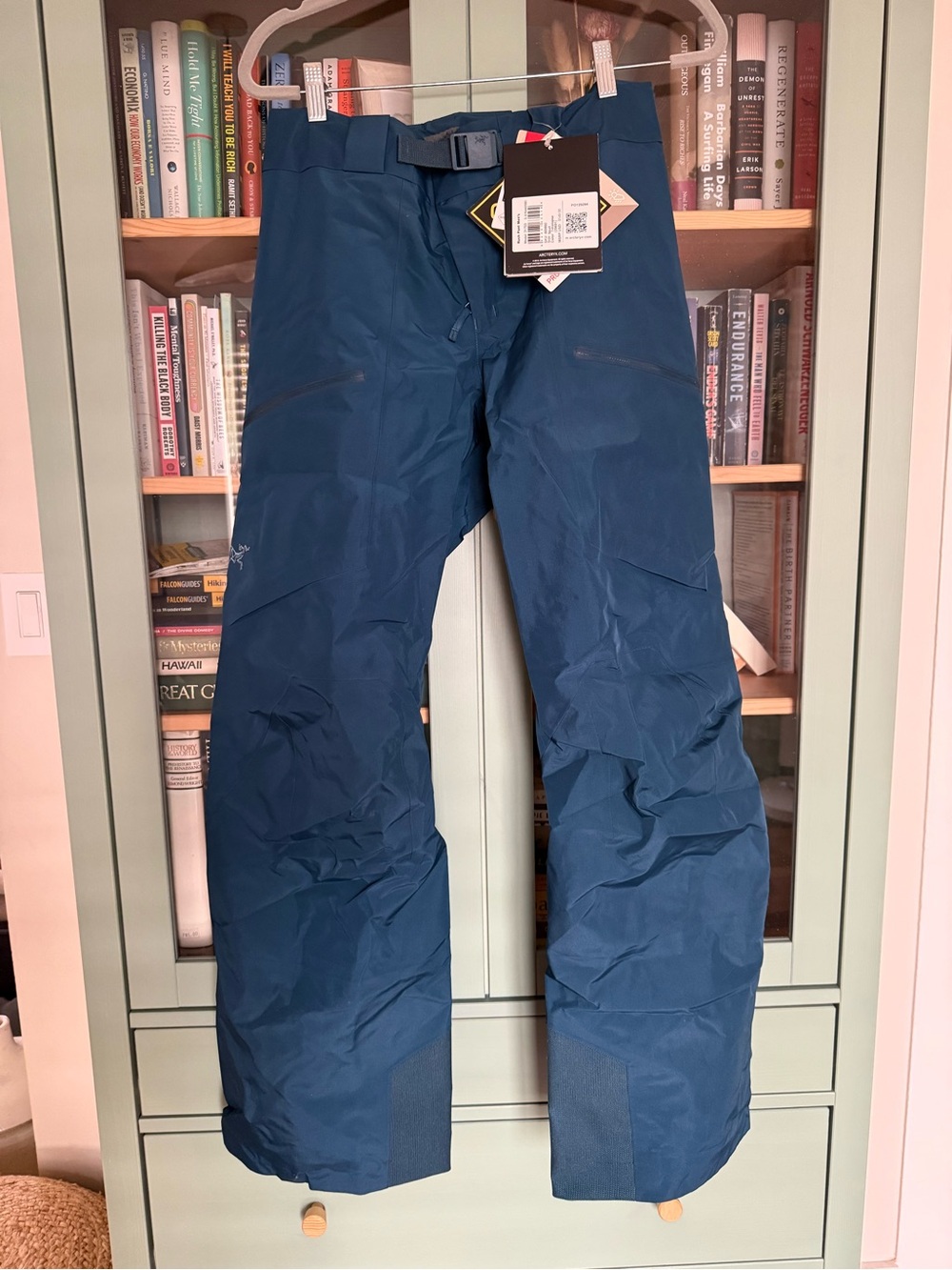 Arc'teryx Men’s Teal Outdoor Shell Pants